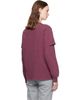 GANNI GANNI Burgundy Future Heavy Jersey Double Sleeve T-shirt - 3