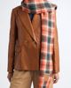 Ganni Ganni Check Plaid Wool Scarf - 1