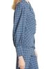 Ganni Ganni Check Seersucker Wrap Blouse - 3