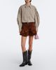 Ganni Ganni Checked cotton flannel shirt - 6