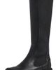 GANNI GANNI Cleated Black Stitch High Chelsea Boots Black - 1