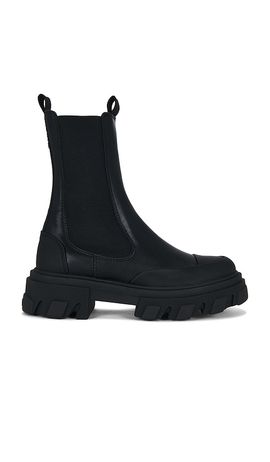 Ganni Ganni Cleated Mid Chelsea Boot