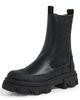 GANNI GANNI Cleated Mid Chelsea Boots Black - 1