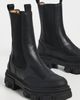 GANNI GANNI Cleated Mid Chelsea Boots Black - 5