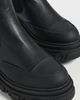 GANNI GANNI Cleated Mid Chelsea Boots Black - 6