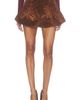 Ganni Ganni Corduroy Flounce Short - 1
