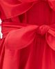 GANNI GANNI Cotton Poplin Bow Blouse Racing Red - 6