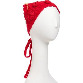 Ganni Ganni Crochet Head Scarf