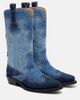 Ganni Ganni Denim cowboy boots - 1