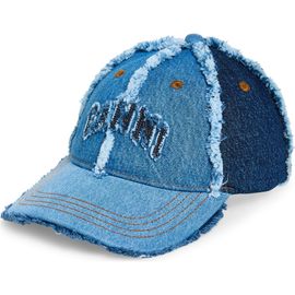 Ganni Ganni Denim Patchwork Cap