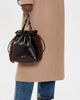 GANNI GANNI Faux Leather Deep Shine Party Pouch Demitasse One - 3