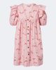 Ganni Ganni Floral ruffled cotton-blend poplin minidress - 1