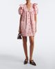 Ganni Ganni Floral ruffled cotton-blend poplin minidress - 2