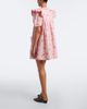 Ganni Ganni Floral ruffled cotton-blend poplin minidress - 5