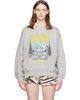 GANNI GANNI Gray Forest Teddy Sweatshirt - 1