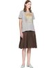 GANNI GANNI Gray Forest Teddy T-shirt - 4