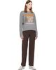 GANNI GANNI Gray Forest Teddy Wool Sweater - 4