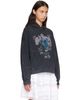 GANNI GANNI Gray Isoli Cropped Vintage Wash Hoodie - 2