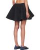 GANNI GANNI Gray Peacoat Wool Miniskirt - 3