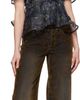 GANNI GANNI Gray Shibori Organza Peplum Blouse - 4