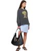 GANNI GANNI Gray Tiger Long-sleeve T-shirt - 4
