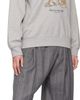 GANNI GANNI Gray Wool Stripe Wrap Shorts - 4