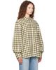 GANNI GANNI Green Light Check Flannel Shirt - 2