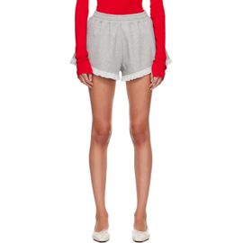 GANNI GANNI Grey Isoli Shorts