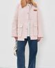GANNI GANNI Heavy Twill Jacket Primrose Pink - 5