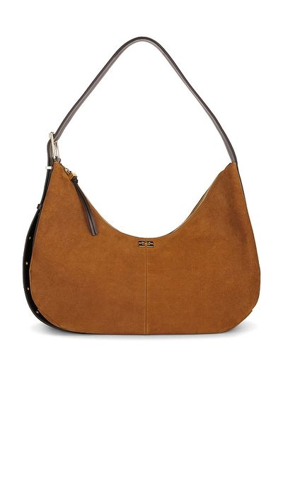 Ganni Ganni Hobo Belt Medium Suede Bag
