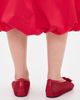 GANNI GANNI Jenny Ballerina Mesh Flower Flats Goji Berry - 4