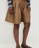 GANNI GANNI Jenny Ballerina Nappa Flats Chicory Coffee - 4