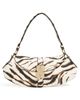 GANNI GANNI Kat Zebra Shoulder Bag Egret One - 1