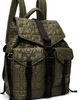 GANNI GANNI Khaki Quilted Re-Tech Backpack - 2