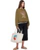 GANNI GANNI Khaki Tiger Crewneck Sweatshirt - 4