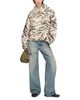 Ganni Ganni Laminated Zebra Print Jacket - 2