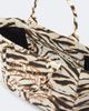 Ganni Ganni Large zebra-print canvas tote bag - 3
