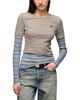 Ganni Ganni Layered Double Stripe Top - 1