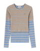 Ganni Ganni Layered Double Stripe Top - 4