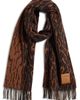 Ganni Ganni Leopard Jacquard Wool Scarf - 2