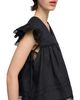 Ganni Ganni Linen Lace Trim Blouse - 2