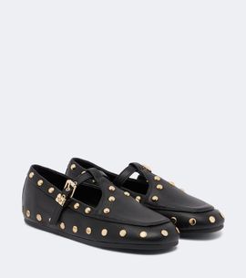 Ganni Ganni Mary Jenny studded flats