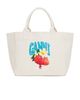 Ganni Ganni Medium Trapeze Shopper Strawberry Print - 1