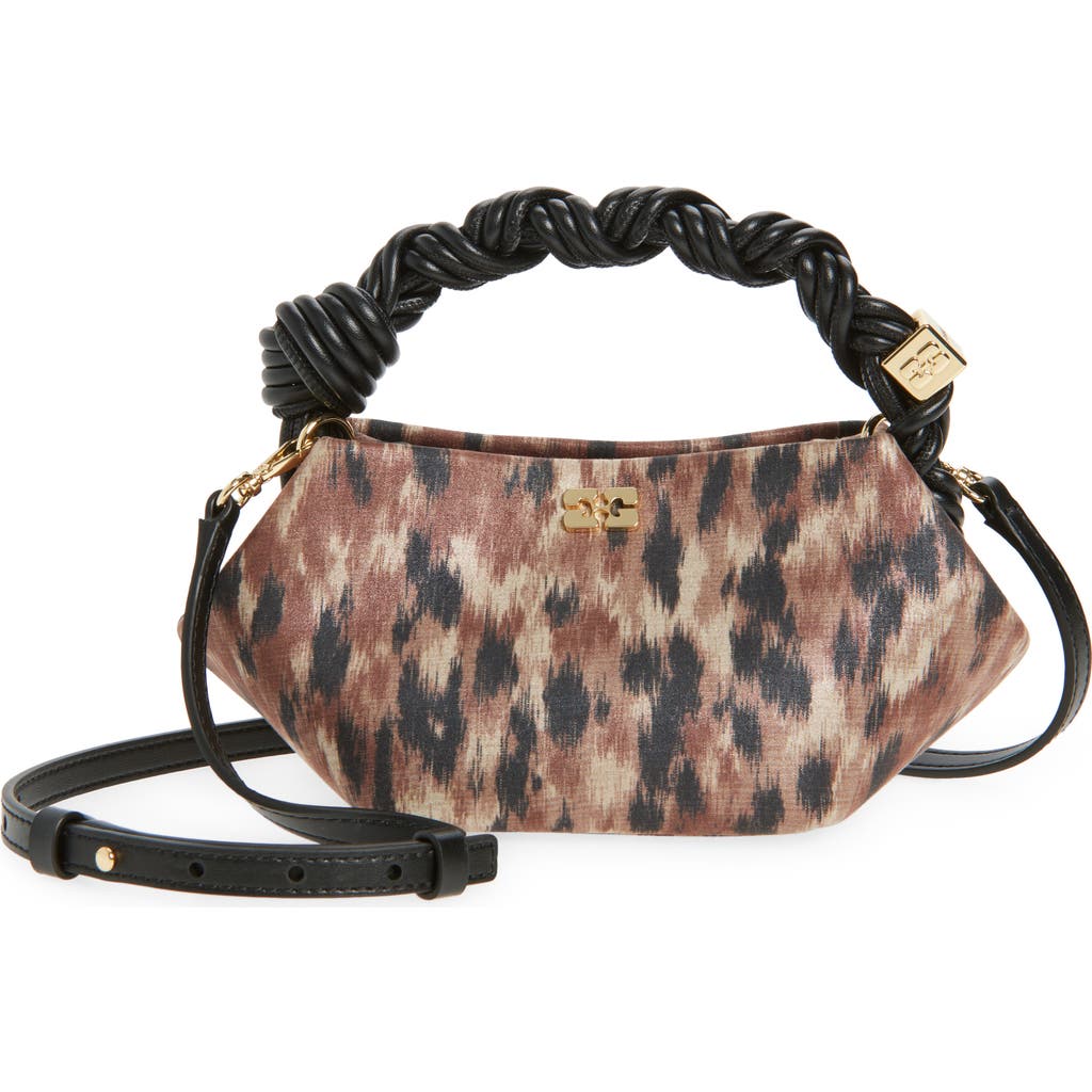 Ganni Ganni Mini Bou Taffeta Top Handle Bag