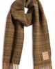Ganni Ganni Mini Check Plaid Wool Scarf - 2