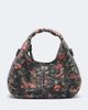 Ganni Ganni Mini embellished floral top-handle bag - 1