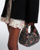 Ganni Ganni Mini embellished floral top-handle bag - 2