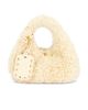 Ganni Ganni Mini Fur Hobo Bag - 2