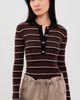 GANNI GANNI Mini Ribbed Merino Polo Multicolour - 2
