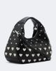 Ganni Ganni Mini studded top-handle bag - 4